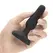 b-Vibe Novice Plug Black - Compact Rechargeable Silicone Model with Remote