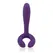 Rianne S Duo Vibe Deep Purple - Couples Intimate Massager, Waterproof
