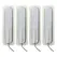 ElectraStim EM2050 Long Self-Adhesive Electrode Pads 4-Pack