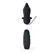 B Swish Bfilled Classic Black Wireless Intimate Plug - 5 Functions