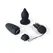 B Swish Bfilled Classic Black Wireless Intimate Plug - 5 Functions