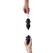 B Swish Bfilled Classic Black Wireless Intimate Plug - 5 Functions
