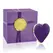 Rocks-Off Heart Vibe Deep Purple - 10-Mode Compact Silicone Massager