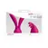 PalmPower PalmPleasure Silicone Attachments Set for Wand Massager, 2pcs