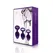 Rianne S Booty Plug Set Purple - 3 Sizes, Silicone, Gemstone Base