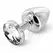 Diogol Anni Round Silver-Plated 35mm Intimate Accessory with Crystal