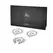 Bijoux Indiscrets Flamboyant Black & Silver Body Jewelry Set