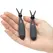 Fifty Shades of Grey Sweet Torture Vibrating Silicone Clamps Black