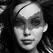 Bijoux Indiscrets Erika Eyemask - Flexible Stick-On Masquerade Mask