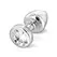 Diogol Anni R Clover Silver 25 mm Luxury Aluminium Plug