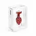 Diogol Ano Ribbed Red 35 mm Intimate Accessory with Crystal Detail