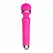 Nalone Rock Wand Massager - Rechargeable Silicone, 7 Modes, Black