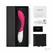 LELO Mona 2 Cerise Intimate Massage Device Waterproof 6 Modes 200mm