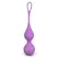 Layla Peonia Purple Kegel Exercise Balls, Medical Silicone, 140g