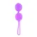 Plaisirs Secrets Geisha Balls Plum - Anatomical Silicone System 13 cm