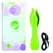 Jopen Lust L5 Rechargeable Silicone Massager Green 19.75cm Waterproof