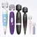 Bodywand Midnight Plug-In Massager Black 25.4cm - Adjustable Speed