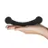 Glas Double Bull Black Glass Model - Dual-Ended, 13.5 cm, Hypoallergenic
