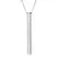 Crave Vesper Necklace Silver - Elegant Discreet Intimate Wellness Pendant