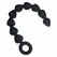 Sportsheets S&M Black Silicone Intimate Bead String 23cm Unisex