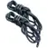 Sportsheets S&M Silky Rope Kit Black 2x183cm Soft Bondage Set