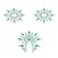 Petits Joujoux Gloria Body Jewelry Set Turquoise & Green Crystal