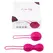Nomi Tang IntiMate Kegel Training Set Red Violet - Ergonomic Design
