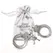 Fifty Shades of Grey Steel Handcuffs You Are Mine - Secure Design, 26.7 cm