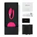LELO Tiani 2 Cerise Couples Massager with SenseMotion, Waterproof, Pink