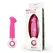 LoversPremium Selene Pink - O-Handle Silicone Vibrating Massager 18cm