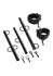 CalExotics Spreader Bar with Adjustable Cuffs 65.5-77 cm Black