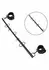 CalExotics Spreader Bar with Adjustable Cuffs 65.5-77 cm Black