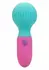 CalExotics Naughty Bits To The Max Wand Mini Massager, 10 Modes, Waterproof, Purple