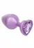 CalExotics Jewel Diamond Heart Plug Large - Elegant Metal Intimate Accessory
