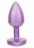 CalExotics Jewel Diamond Heart Plug Small - Elegant Nickel-Free Intimate Accessory