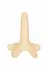 CalExotics Accommodator Silicone Dong Black - Adjustable System