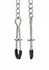 Mr. Steel Tweezer Adjustable Stainless Steel Nipple Clamps with Chain