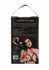 Open Cup Bra Plus O-Ring Collar Satin Harness Adjustable Black