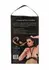 Halter Harness Plus O-Ring Collar Satin Adjustable Black