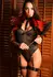 Feather Shoulder Wrap Elegant Black Satin Band Adjustable Fit