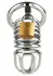 Mr. Steel Ring Master Stainless Steel Chastity System, Adjustable Size