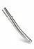 Mr. Steel Pleasure Torch Stainless Steel Curved Wand Ergonomic Grip