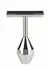 Mr. Steel Pleasure Probe Stainless Steel Ergonomic T-Handle 16 cm