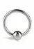 Mr. Steel Ball Closure C-Ring 45mm Stainless Steel Minimalist Design