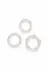 Fantasia Intensity Rings Set - Flexible TPE, Multi-Color, Assorted Sizes