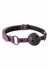 Lust Bondage Ball Gag Purple - Adjustable Neoprene Vinyl System