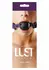 Lust Bondage Ball Gag Purple - Adjustable Neoprene Vinyl System