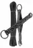 Sinful Bed Restraint Straps Adjustable 4m Black/Pink Universal System
