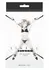 Sinful Bed Restraint Straps Adjustable 4m Black/Pink Universal System