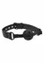 Sportsheets Ball Gag Adjustable Vinyl Strap Black 657447092237